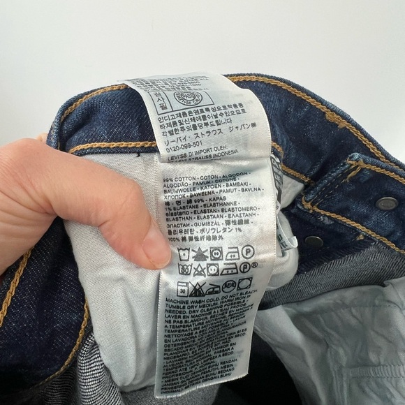 Levi’s Ribcage Boot Cut Jeans Button Fly High Rise - Picture 7 of 8